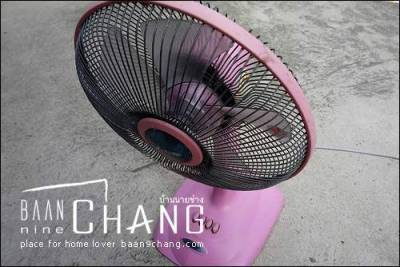 พัดลมคอตก ปัญหาที่แก้ไขได้