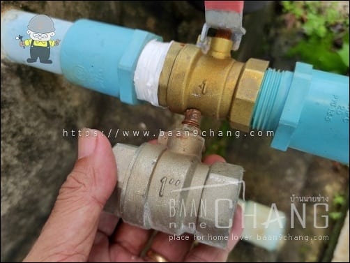 บอลวาล์วทองเหลือง ขนาดรูน้ำเต็ม (Full bore) กับขนาดรูน้ำลดขนาด (Reduce bore)