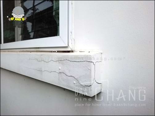 บัวหน้าต่าง ที่อยู่ด้านล่าง ใช้เพื่อการตบแต่งเพิ่มความสวยงามให้หน้าต่าง มากกว่าการใช้งาน หรือใช้ประโยชน์อย่างอื่น
