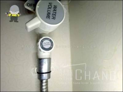 ล้างฟิลเตอร์ เครื่องทำน้ำอุ่น ทำได้ ไม่ยุ่งยาก น้ำไหลแรงขึ้นทันที เมื่อล้างเอาสิ่งสกปรกออกไปแล้ว