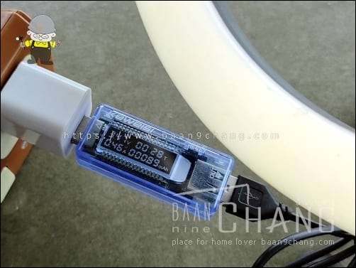 จ่ายกระแสไฟได้สูงสุดแค่ .46A เอง ส่วนแรงดันก็ตกเหลือ 3.47V เรียกว่า ต่ำกว่าค่าที่ระบุมากทีเดียว